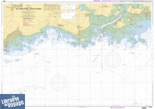 SHOM - Carte marine pliée - 7135L - De la pointe de Saint-Jacques à Damgan