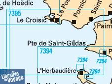 SHOM - Carte marine pliée - 7395L - Du Croisic à Noirmoutier - Estuaire de la Loire