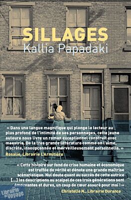 Editions Cambourakis - Roman - Sillages (Kallia Papadaki)