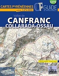 Sua Editions - Guide et carte de randonnées - Vallée de Canfranc - Collarada - Ossau