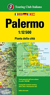 T.C.I (Touring Club Italien) - Plan de Palerme