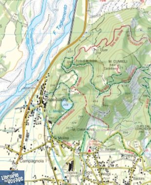 Tabacco - Carte de randonnées - 062 - Altopiano di Pine - Valle di Cembra e dei Mocheni