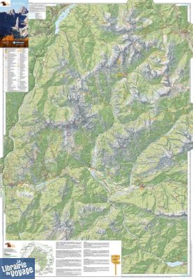 Tabacco - Carte de randonnées - Parc Naturel des Dolomites Frioulanes