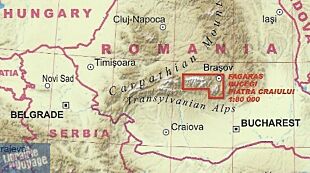 Terra Quest - Carte de Trekking - Fagaras - Bucegi - Piatra Craiului (Roumanie)
