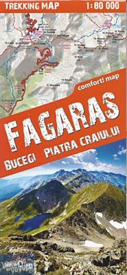Terra Quest - Carte de Trekking - Fagaras - Bucegi - Piatra Craiului (Roumanie)