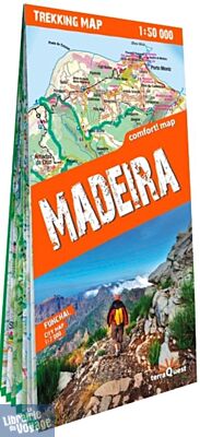 Terra Quest - Trekking map - Carte de randonnées - Madère