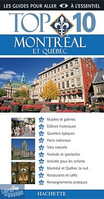 Hachette - Top 10 Montréal et Québec