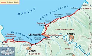 Topo-guide FFRandonnée - Réf.204 - De la côte d'Albâtre aux falaises du Bessin (GR21 et 223)