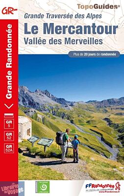 Topo-guide FFRandonnée - Réf.507 - Le Mercantour - Vallée des Merveilles - GR 5