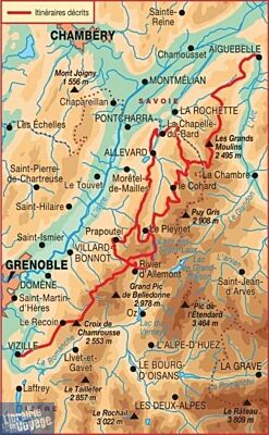 Topo-guide FFRandonnée - Réf. 738 - Haute traversée de Belledonne (le sentier des bergers)