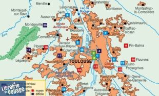 Topo-Guide FFRandonnée - Réf. P311 - Toulouse Métropole... à pied