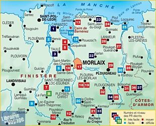 Topo-guide FFRandonnée - Réf.P298 - Le Pays de Morlaix à pied