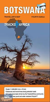 Tracks4africa - Carte du Botswana 
