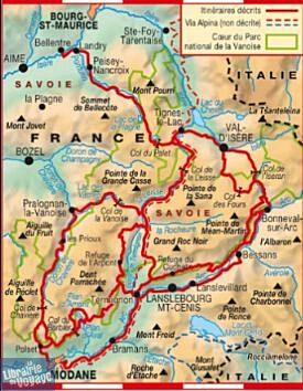 Topo-guide FFRandonnée - Réf. 530 - GR 5 - La Vanoise - Parc national de la Vanoise