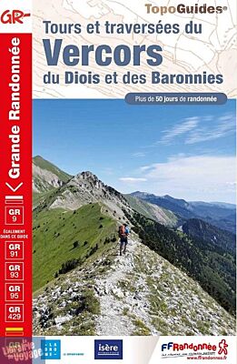 Topo-guide FFRandonnée - Réf.904 - Tours et traversées du Vercors, du Diois et des Baronnies