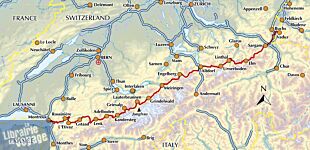 Cicerone - Guide de randonnées (en anglais) - Trekking the swiss via alpina (east to west across Switzerland – the alpine pass route)