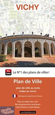 Blay Foldex - Plan de Ville - Vichy
