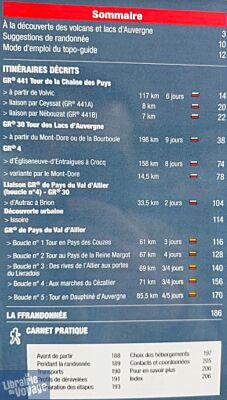 Topo-guide FFRandonnée - Réf.304 - Volcans et lacs d'Auvergne - Pays du Val d'Allier