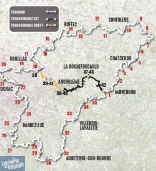 Editions VTOPO - Guide de randonnées - Tout VTT de la Charente