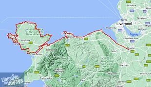 Harvey maps - Carte de randonnées - Wales Coast Path 1 (chemin côtier du Pays de Galles)
